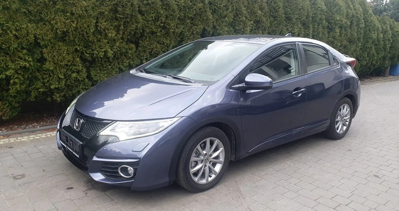 Honda Civic cena 39900 przebieg: 130000, rok produkcji 2015 z Rybnik małe 529